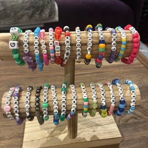 Assorted Eras Tour bracelets